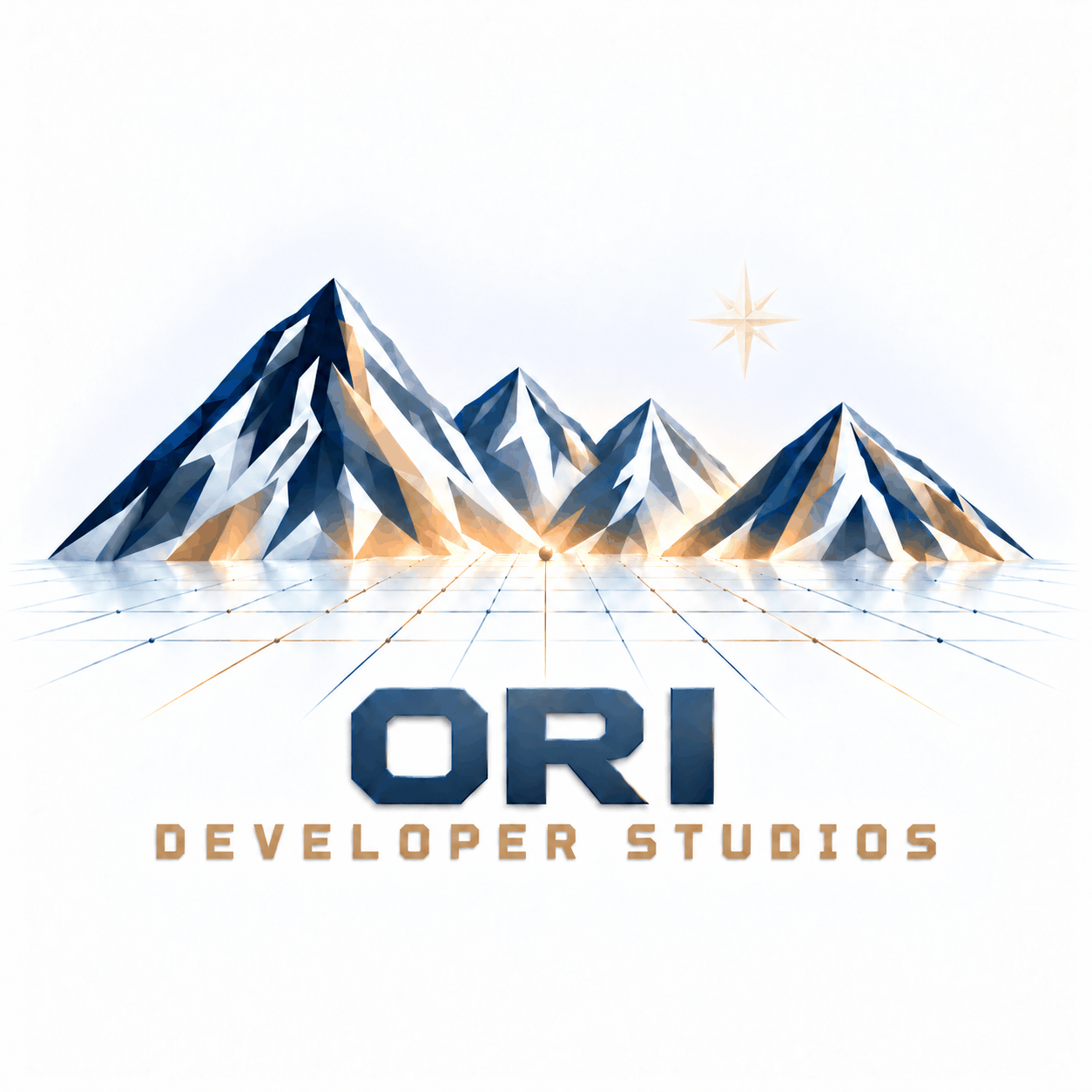 Ori Developer Studios — mountains and star